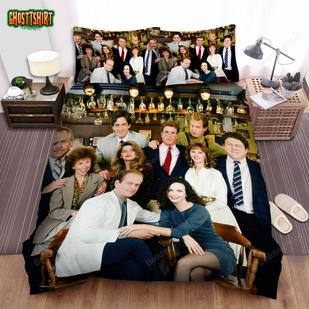 Cheers (1982–1993) Poster Movie Poster Bed Sheets Duvet Cover Bedding Set Ver 1