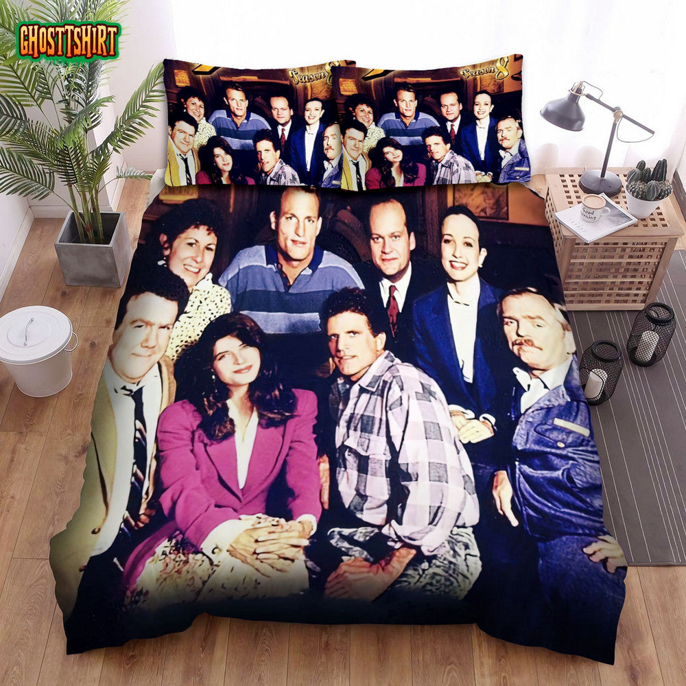 Cheers (1982–1993) Season 8 Movie Poster Bed Sheets Duvet Cover Bedding Set