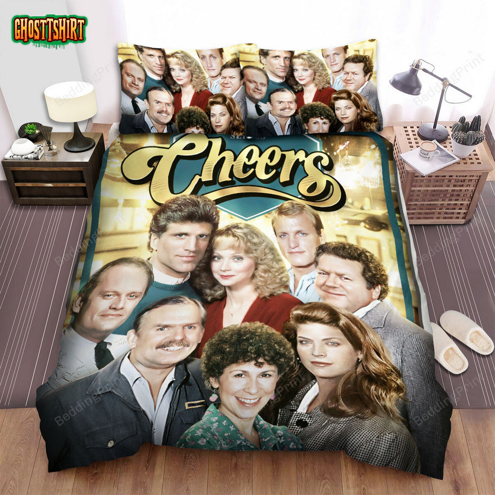 Cheers (1982–1993) The Complete Series Movie Poster Bed Sheets Duvet Cover Bedding Set