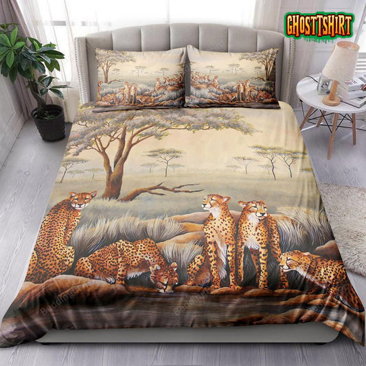 Cheetah Bedding Set