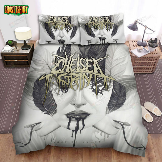 Chelsea Grin Band Album Ashes To Ashes Bed Sheets Spread Comforter Duvet Cover Bedding Set