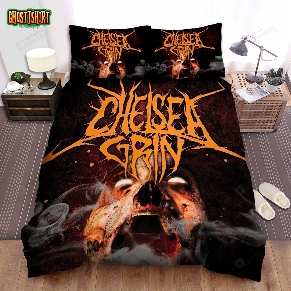 Chelsea Grin Band Smoke Bed Sheets Spread Comforter Duvet Cover Bedding Set