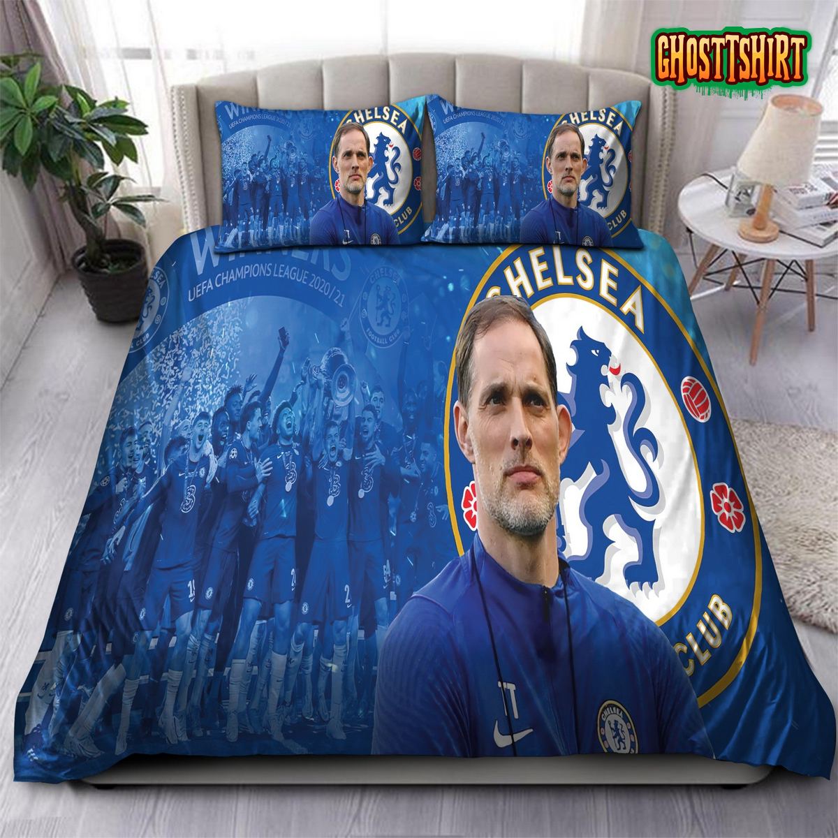 Chelsea Winners UEFA Champions League 2021 156 Bedding Set