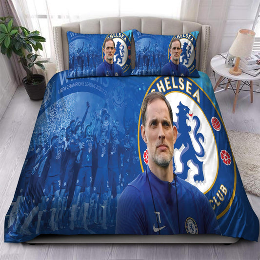 Chelsea FC Winners UEFA Champions League 2021 Bedding Set