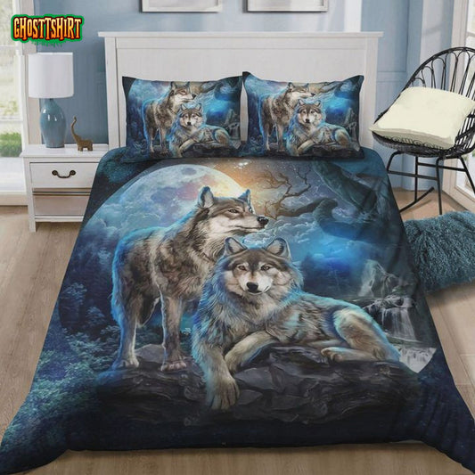 Cherokee Wolf Bedding Set