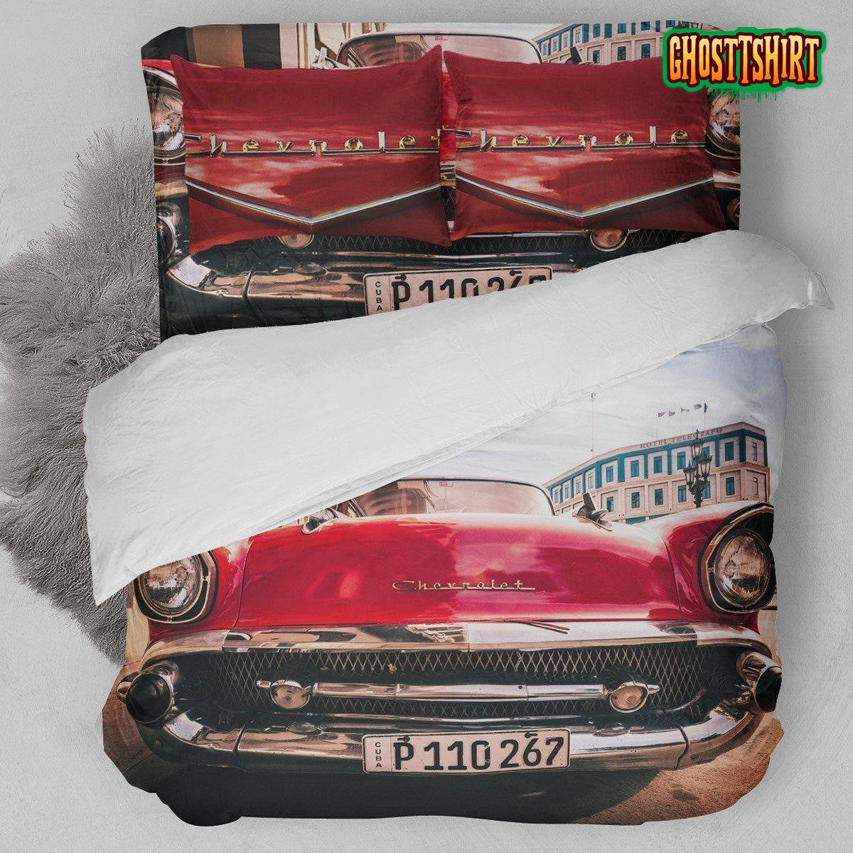Chevrolet Classic Car Bedding Set
