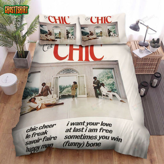 Chic (Band) C'est Chic Bed Sheets Spread Comforter Duvet Cover Bedding Set