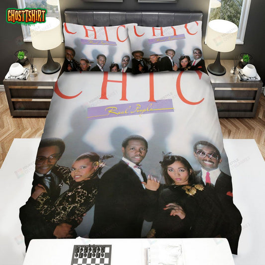 Chic (Band) Real People Bed Sheets Spread Comforter Duvet Cover Bedding Set