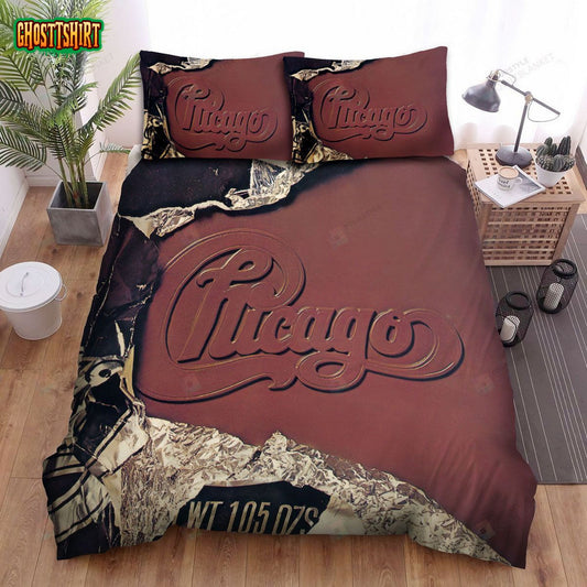 Chicago Band Chicago X Album Cover Bed Sheets Spread Comforter Duvet Cover Bedding Set
