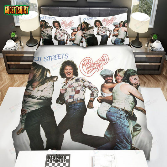 Chicago Band Hot Streets Cover Bed Sheets Spread Comforter Duvet Cover Bedding Set