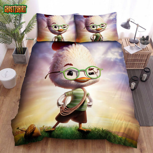 Chicken Little Solo Poster Bed Sheets Spread Duvet Cover Bedding Set