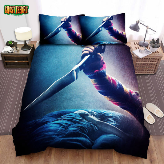 Child's Play (2019) Movie Poster Bed Sheets Spread Comforter Duvet Cover Bedding Set