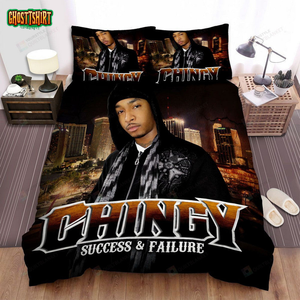 Chingy Sucecss & Failure Album Cover Bed Sheets Spread Comforter Duvet Cover Bedding Set