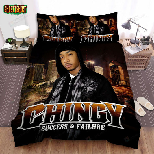 Chingy Sucecss & Failure Album Cover Bed Sheets Spread Comforter Duvet Cover Bedding Set