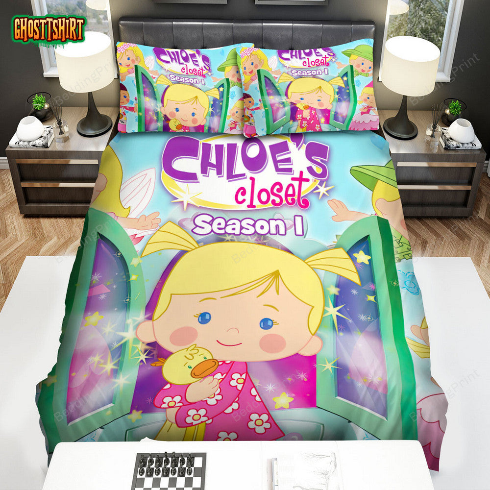 Chloe's Closet Season 1 Poster Bed Sheets Spread Duvet Cover Bedding Set