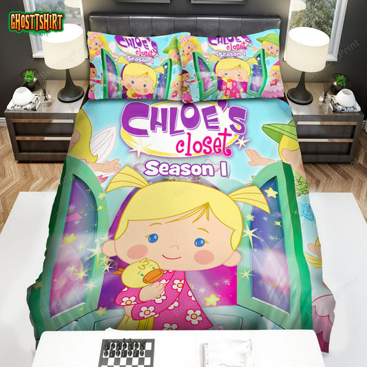 Chloe's Closet Season 1 Poster Bed Sheets Spread Duvet Cover Bedding Set