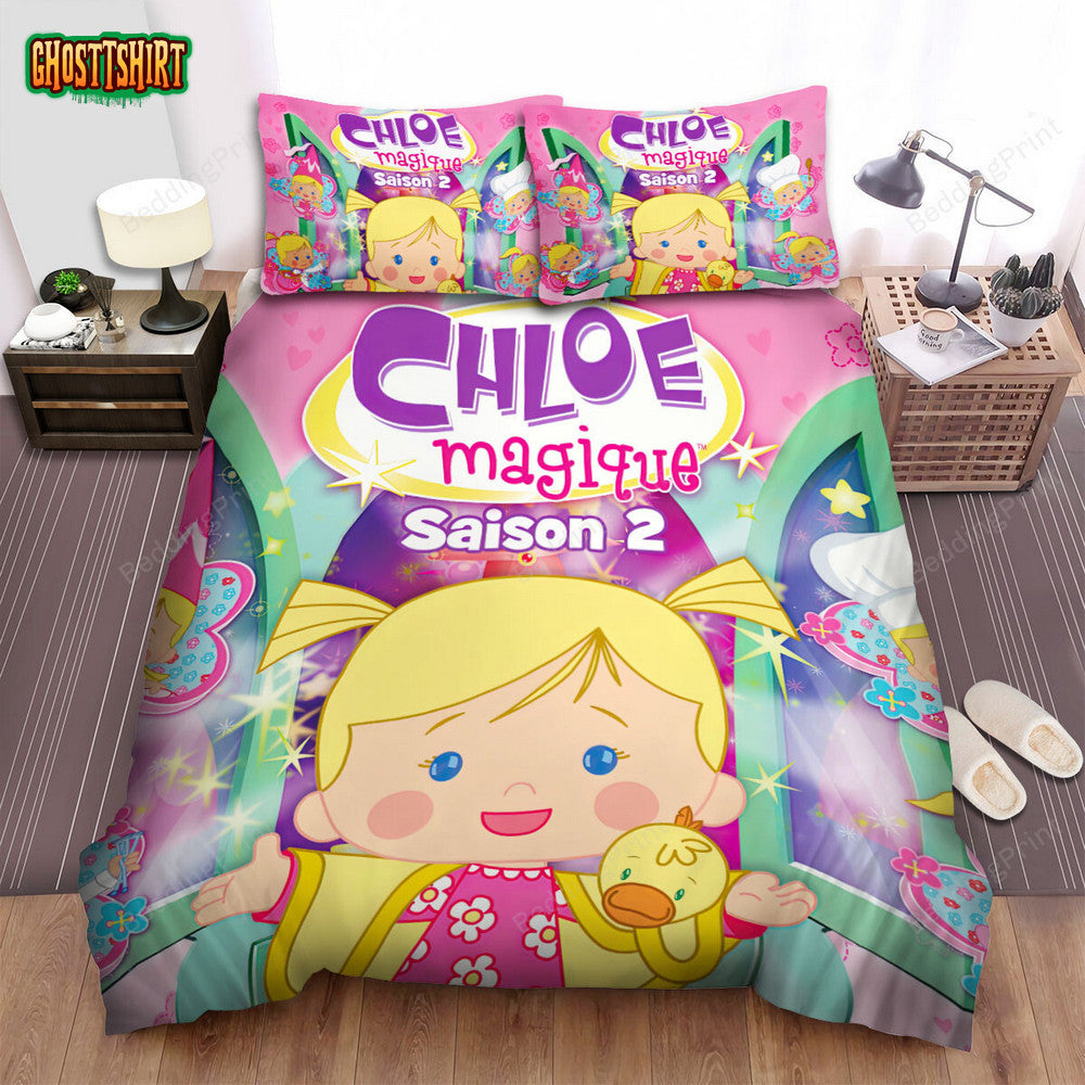 Chloe's Closet Season 2 Poster Bed Sheets Spread Duvet Cover Bedding Set