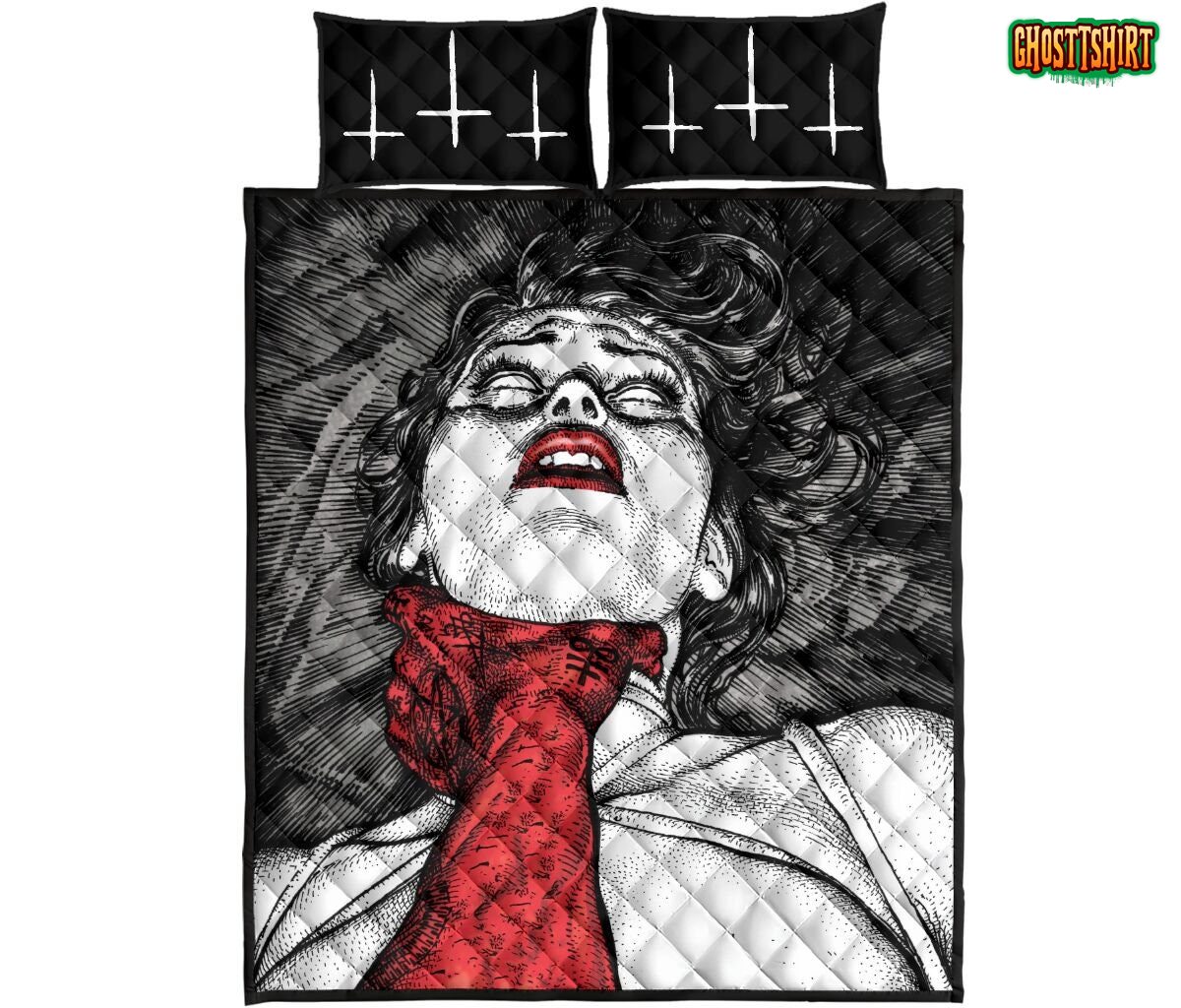 Choke Me Satan Bedding Set