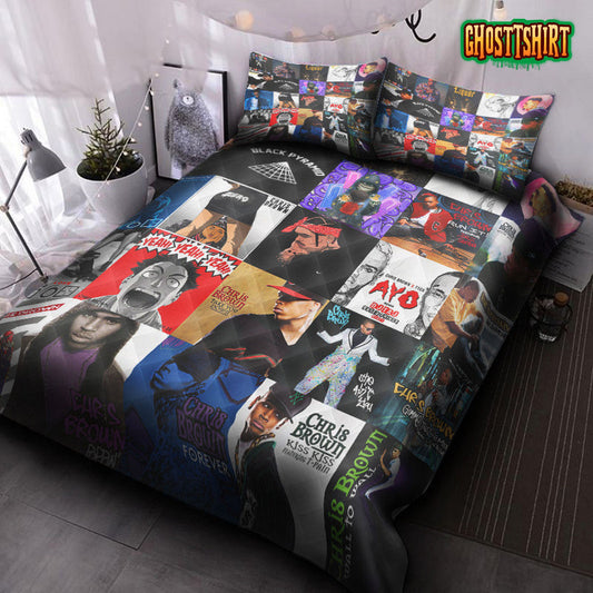 Chris Brown Singles Bedding Set