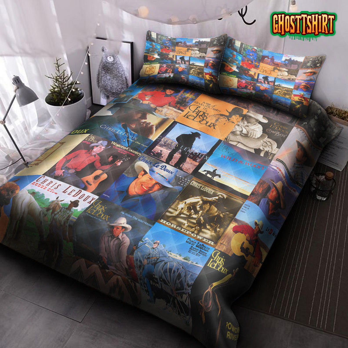 Chris Ledoux Albums Quilt Bedding Set