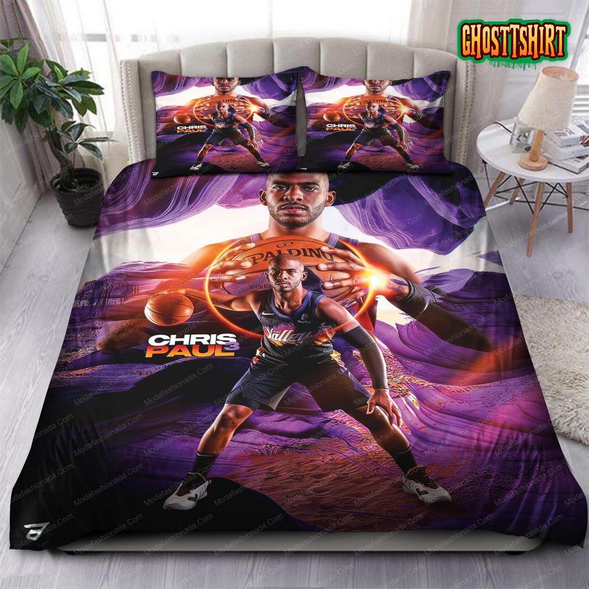 Chris Paul Phoenix Suns NBA 79 Bedding Set