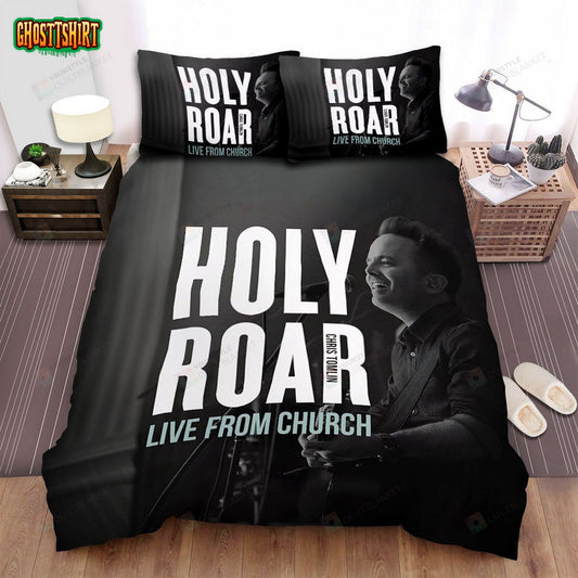 Chris Tomlin Album Cover Holy Roar Bed Sheets Spread Comforter Duvet Cover Bedding Set