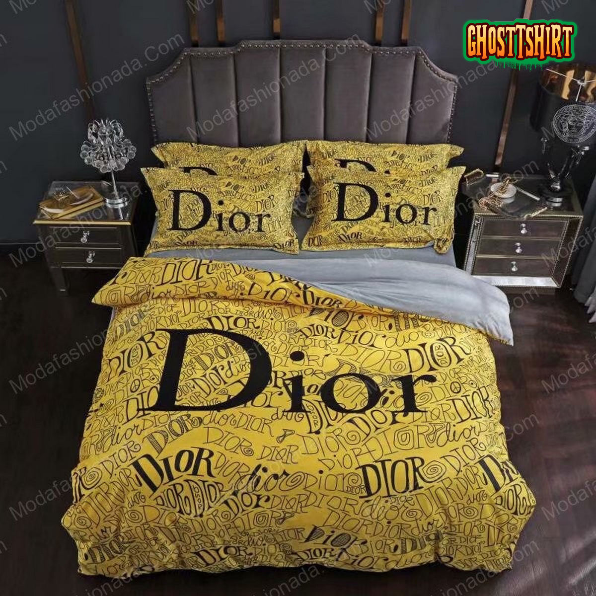 Christian Dior Logo Brands 12 Bedding Set