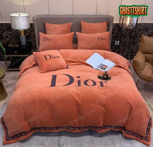 Christian Dior Logo Brands 2 Bedding Set