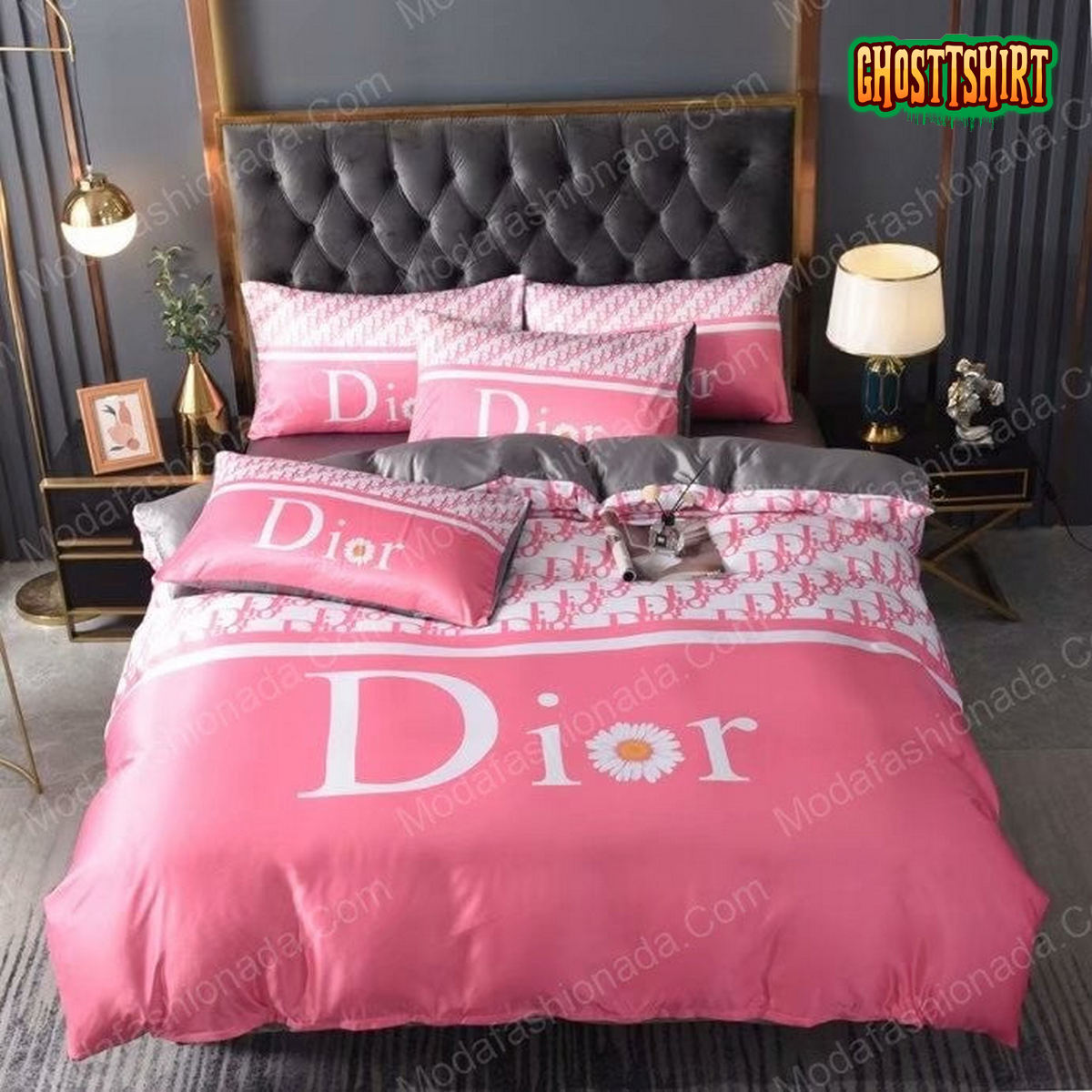 Christian Dior Logo Brands 7 Bedding Set