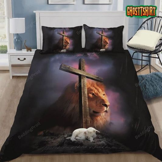 Christian Jesus Lion Bedding Duvet Cover Bedding Set