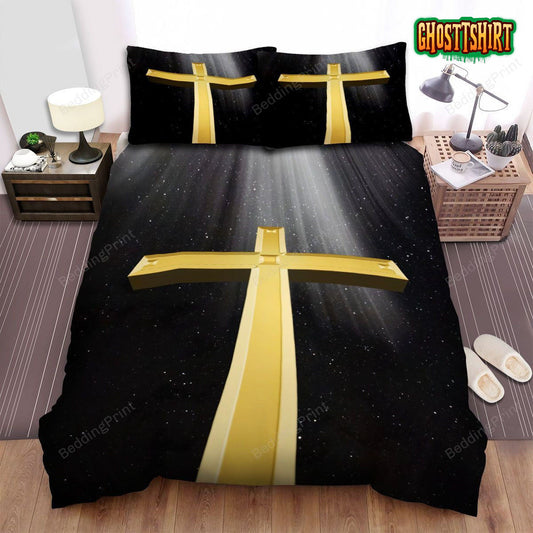 Christianity Christian Cross Jesus Bed Sheets Duvet Cover Bedding Set