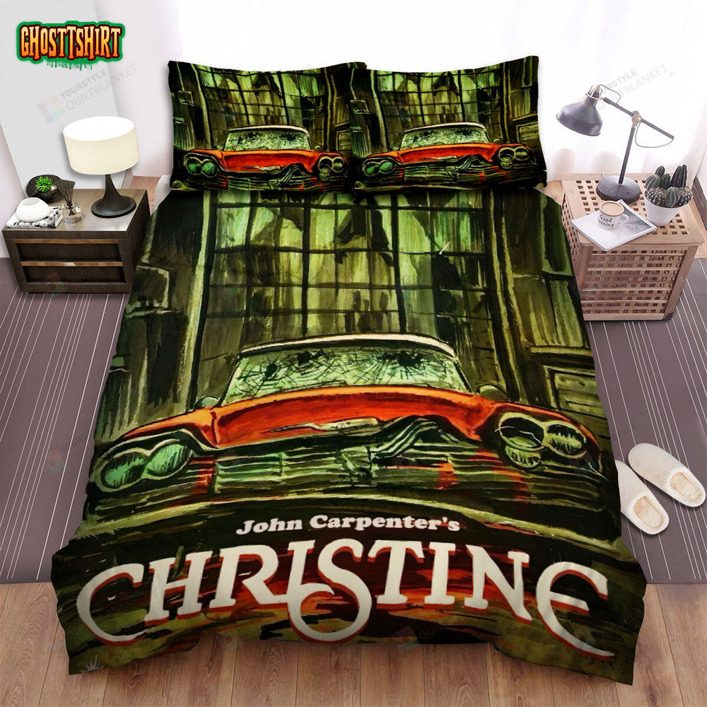 Christine Movie Poster 2 Bed Sheets Duvet Cover Bedding Set