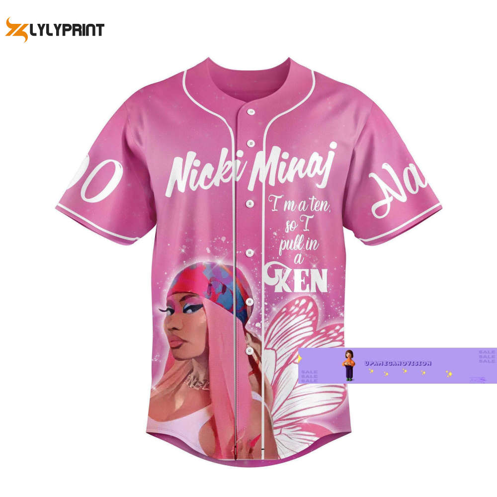 Christmas Barbie Gift, Come On Let's Go Baseball Jersey - lylyprint.com