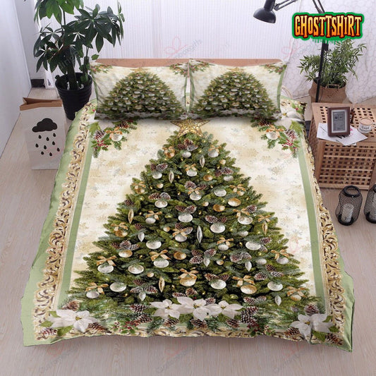 Christmas Tree Bed Sheets Duvet Cover Bedding Set