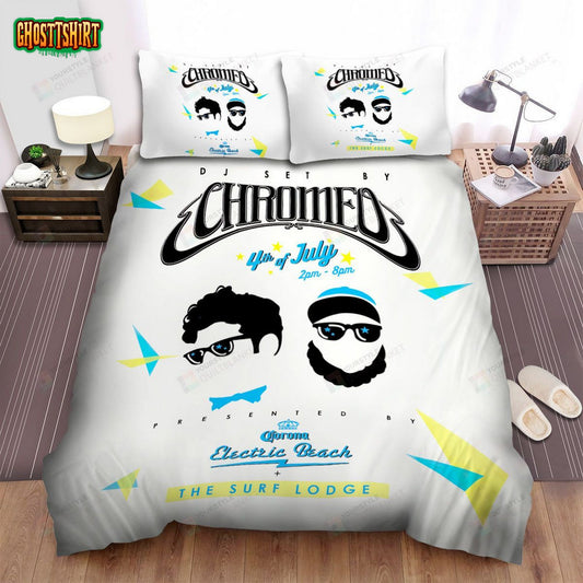 Chromeo Music Image Posters Bed Sheets Spread Comforter Duvet Cover Bedding Set
