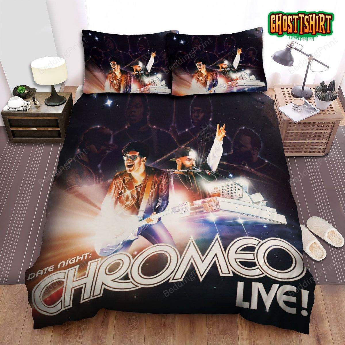 Chromeo Music Live Bed Sheets Duvet Cover Bedding Set