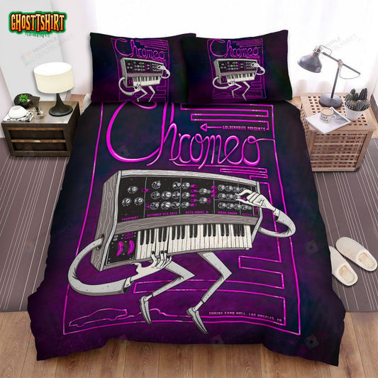 Chromeo Music Poster Bed Sheets Spread Comforter Duvet Cover Bedding Set