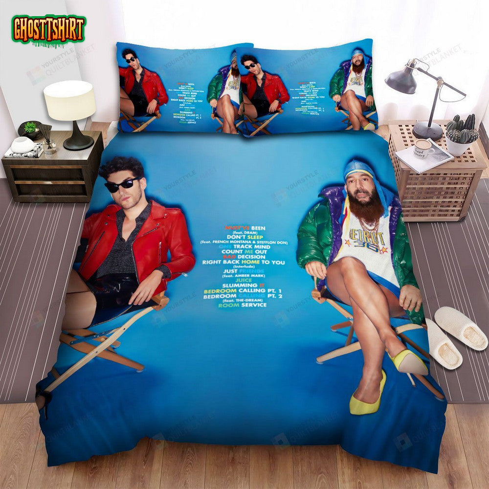 Chromeo Music Poster Show Bed Sheets Spread Comforter Duvet Cover Bedding Set