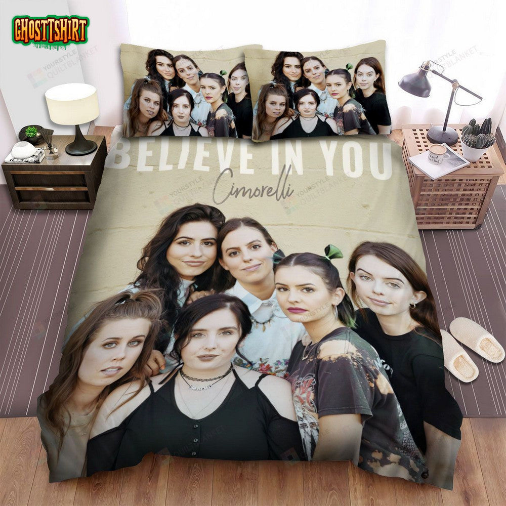 Cimorelli Band Believe In You Bed Sheets Spread Comforter Duvet Cover Bedding Set