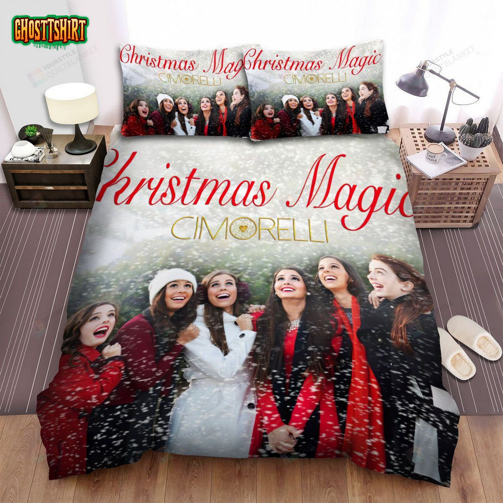 Cimorelli Band Christmas Magic Bed Sheets Spread Comforter Duvet Cover Bedding Set