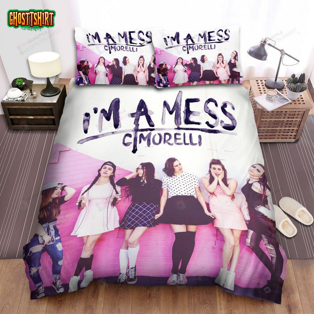 Cimorelli Band I'm A Mess Bed Sheets Spread Comforter Duvet Cover Bedding Set