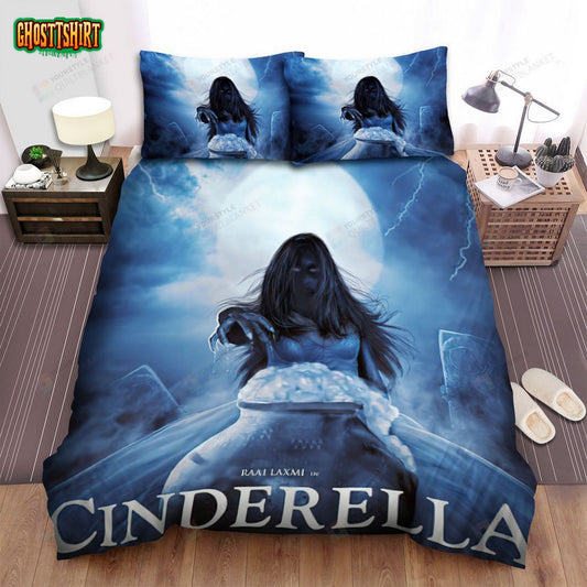 Cinderella (I) (2021) Movie Scary Ghost Bed Sheets Spread Comforter Duvet Cover Bedding Set