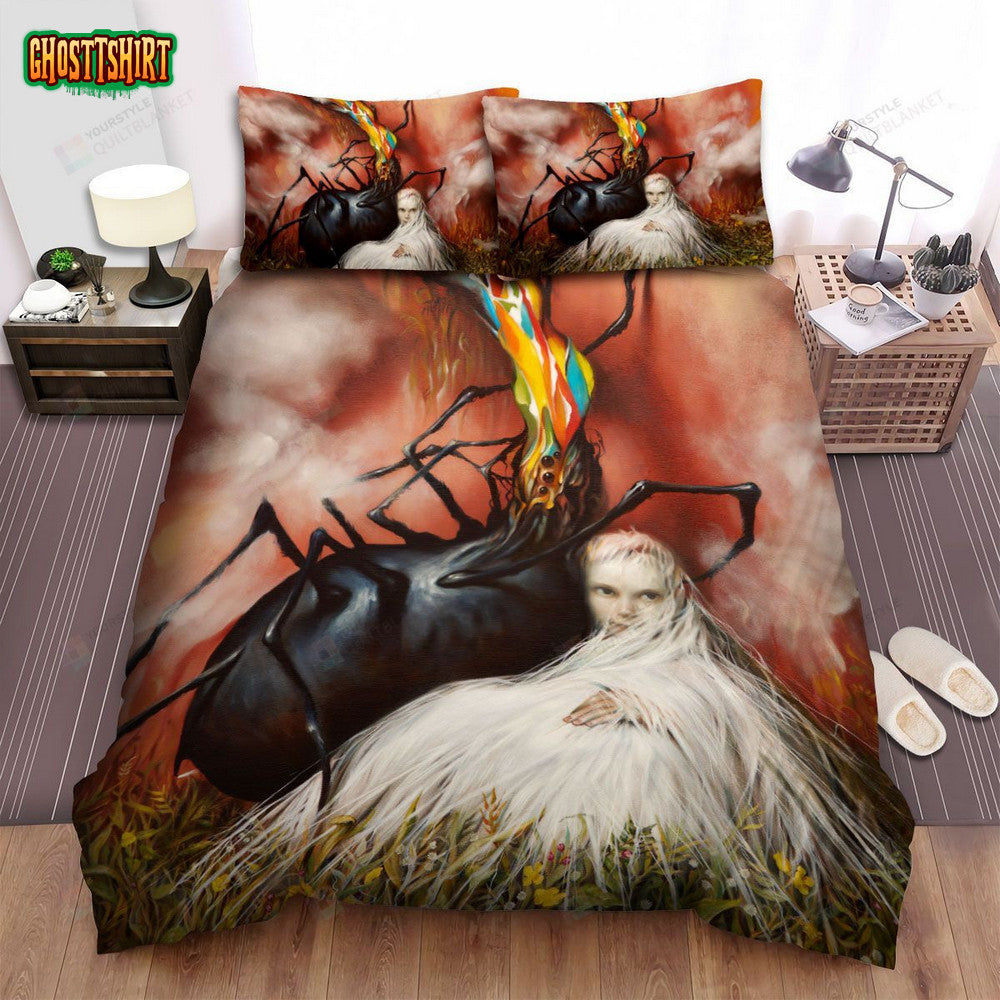 Circa Survive Band Appendage Album Cover Bed Sheets Spread Comforter Duvet Cover Bedding Set