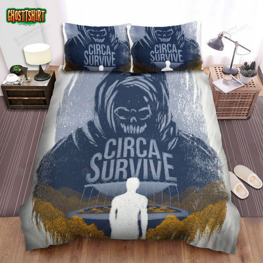 Circa Survive Band Devil Art Bed Sheets Spread Comforter Duvet Cover Bedding Set
