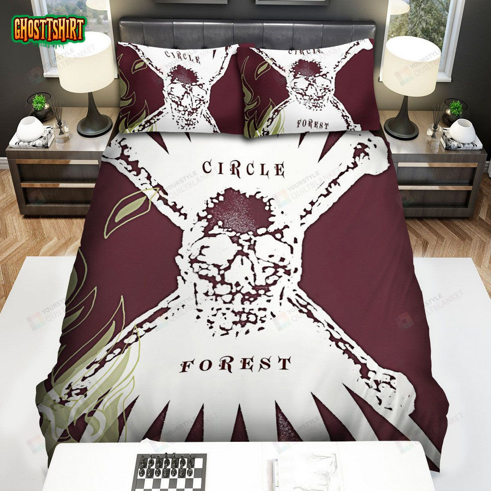 Circle Band, Forest Bed Sheets Spread Duvet Cover Bedding Set