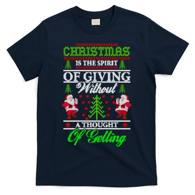 Christmas Is The Spirit Of Giving T-Shirt
