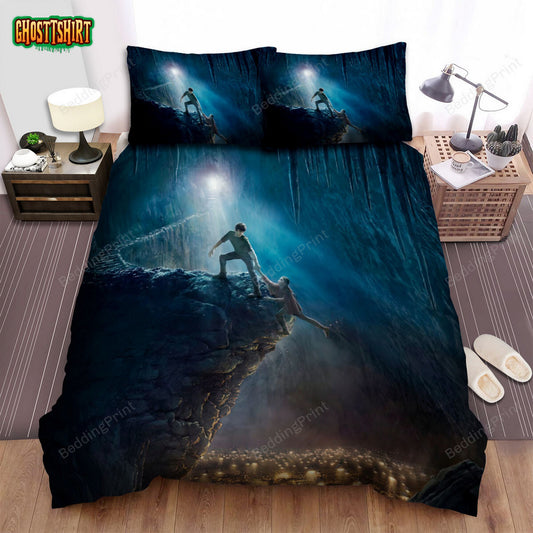City Of Ember (2008) Dangerous & Wet Cave Movie Poster Bed Sheets Duvet Cover Bedding Set