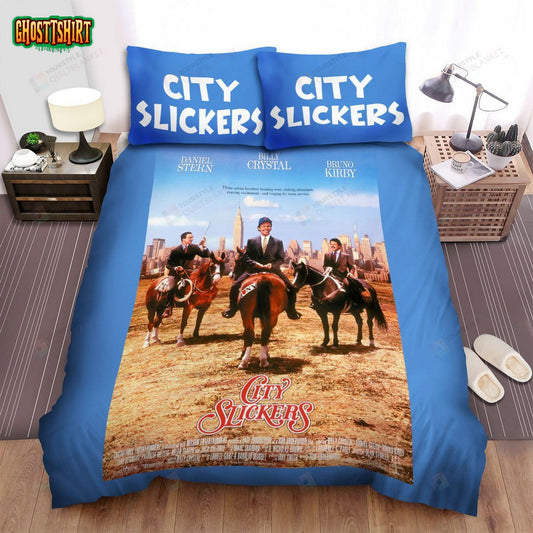 City Slickers Poster Bed Sheets Spread Comforter Duvet Cover Bedding Set Ver 1