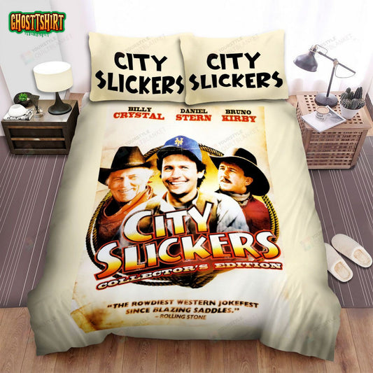 City Slickers Poster Bed Sheets Spread Comforter Duvet Cover Bedding Set Ver 4