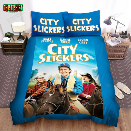 City Slickers Poster Bed Sheets Spread Comforter Duvet Cover Bedding Set Ver 5
